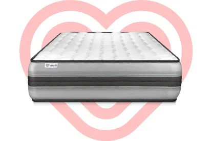 Matelas 90x200 cm Ressorts ensachés et Mémoire de forme - Vitalpower Recover
