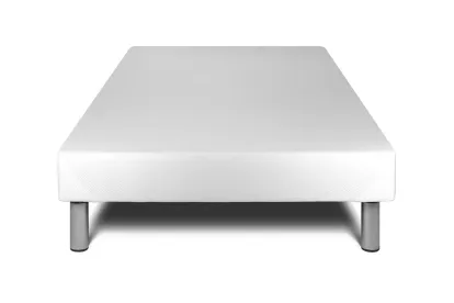 Ensemble Matelas Sommier 90x200 cm - Sommier Blanc (déjà monté) - Vital Power Zen