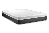 Ensemble Matelas Sommier 140x200 cm - Sommier Blanc (en kit) - Vital Soft Ensemble Matelas Sommier 140x200 cm - Sommier Blanc (en kit) - Vital Soft