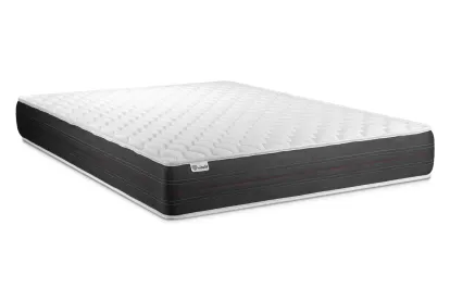 Ensemble Matelas Sommier 180x220 cm - Sommier Blanc (en kit) - Vitalspring