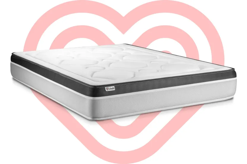 Matelas 135x200 cm Mémoire de forme - Vital Ergo