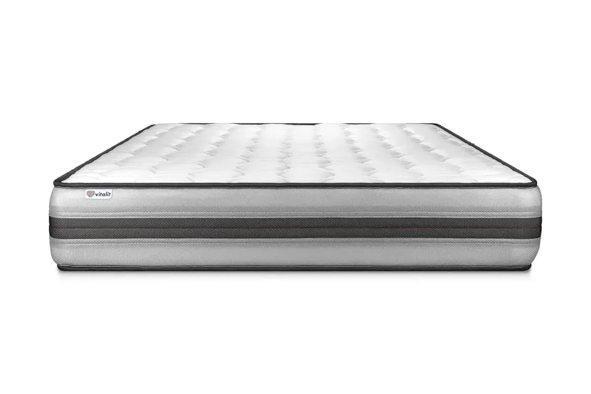 Matelas 150x200 cm Ressorts ensachés et Mémoire de forme - Vitalpower Recover