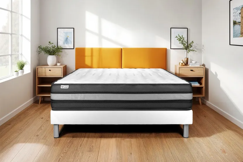 Matelas 100x200 cm Mémoire de forme - Vital Power Zen