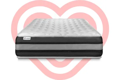 Matelas 80x190 cm Ressorts ensachés et Mémoire de forme - Vitalspring Zen