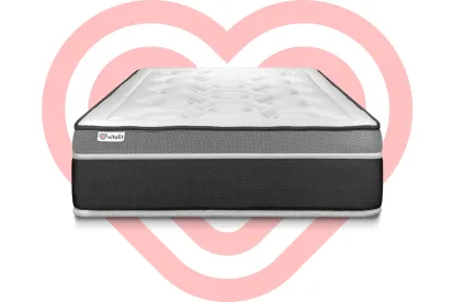 Matelas 90x190 cm Ressorts ensachés et Mémoire de forme - Vital Care