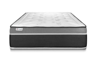 Matelas 90x200 cm Ressorts ensachés et Mémoire de forme - Vital Care